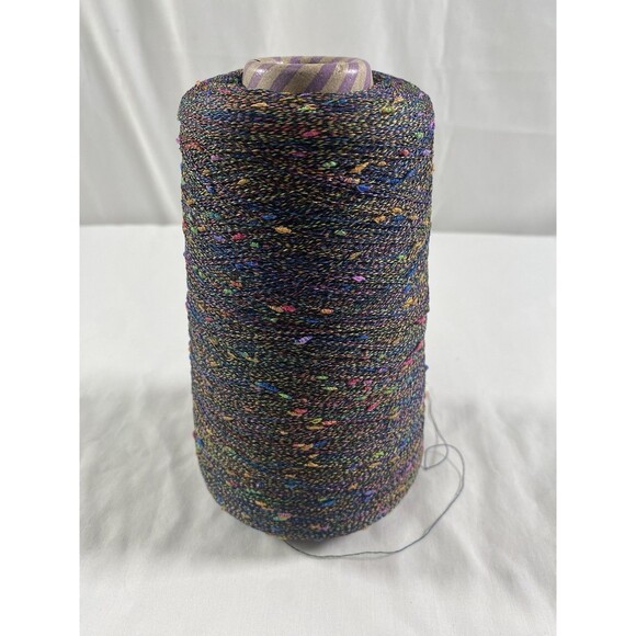 Fancy Cone Yarn Colorful Slub Yarn Thread Clothes Needlework 320g #385 - Picture 1 of 3